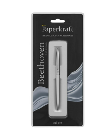 Paperkraft Beethoven Lissome - Blue Ball Pen (Pack of 1)|Silver