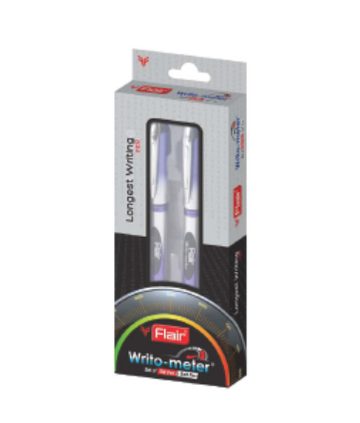 Flair Writo Meter Set Of Ball Pen & Gel Pen