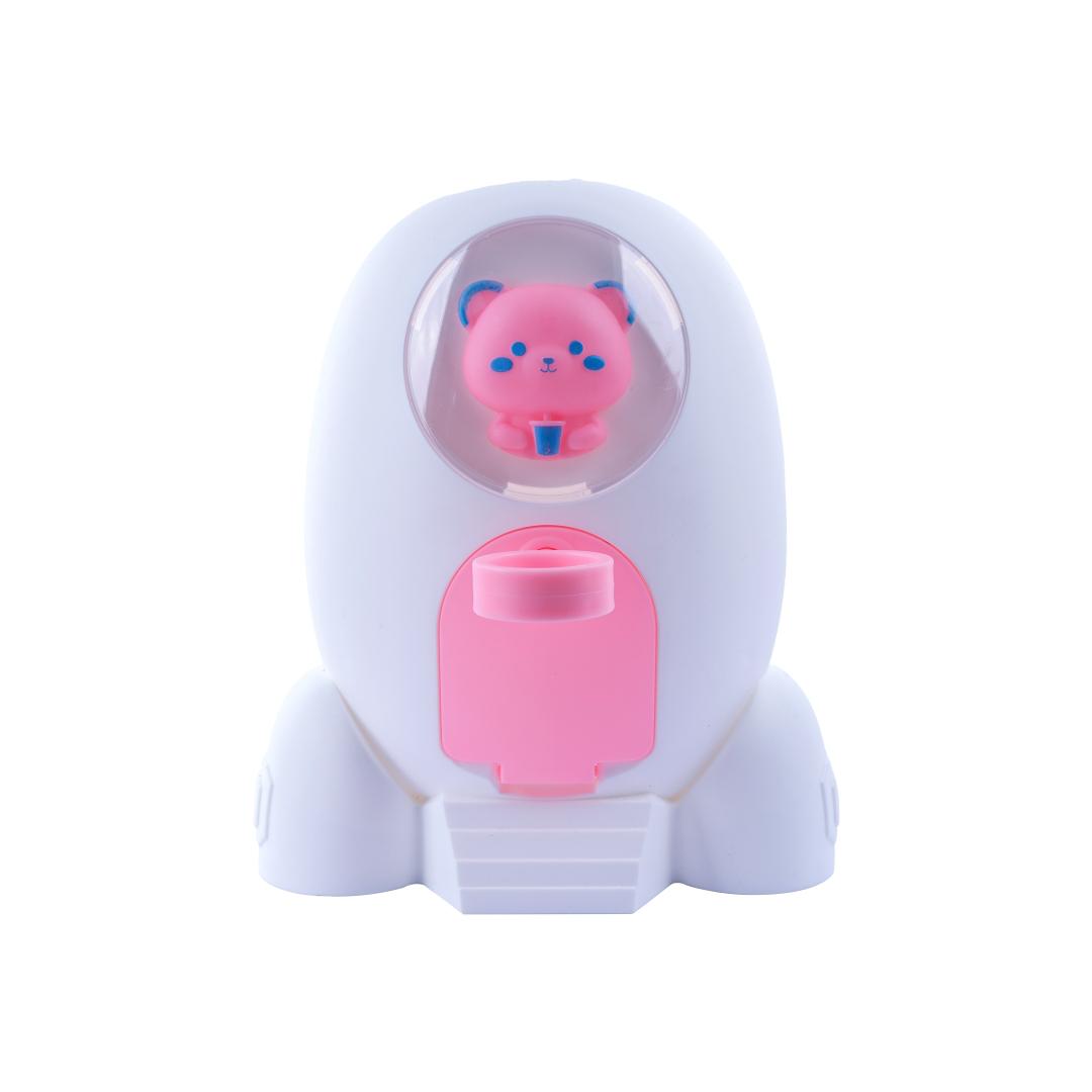 Rocket Shaped Piggy Bank Money Box For Kids (3-6 years) - Adorable Pink