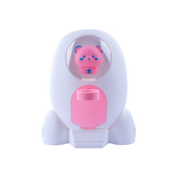 Rocket Shaped Piggy Bank Money Box For Kids (3-6 years) - Adorable Pink