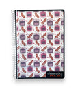 Classmate 6 subject Spiral A4 size Notebook| Unruled | 400 Pages| Best for free writing and Notetaking|