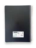Classmate 6 subject Spiral A4 size Notebook| Unruled | 400 Pages| Best for free writing and Notetaking|